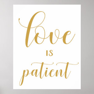 Póster 1 Corinthians 13 - Wedding Aisle Signs