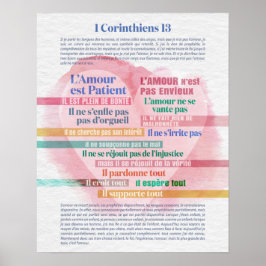 Póster 1 Corinthiens 13, Hymne à l'Amour