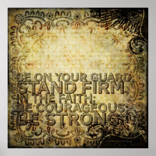 Póster 1 Corintios 16:13