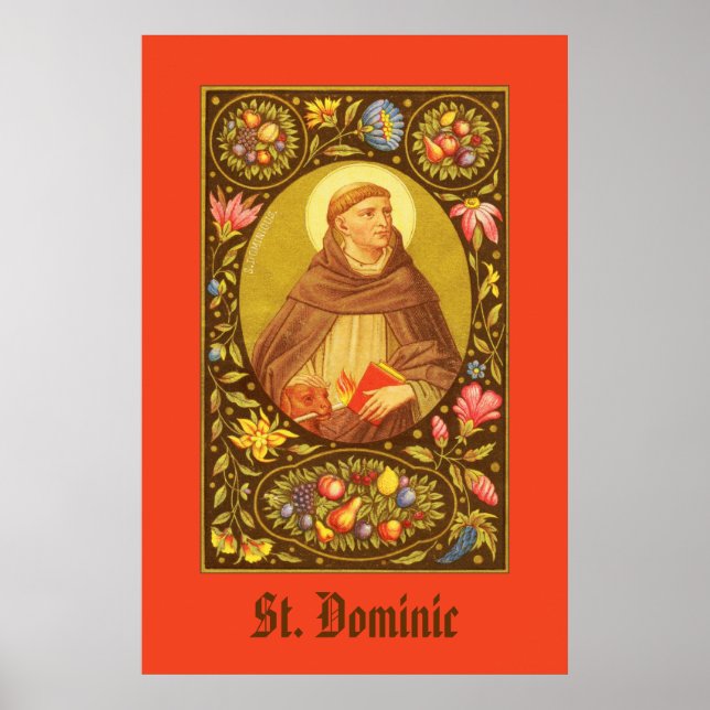 Póster 1 de St. Domingo de Guzmán (PM 02) (Frente)