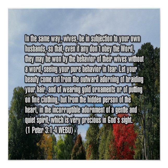 Póster 1 Pedro 3:1-4 WEBU (Anverso)