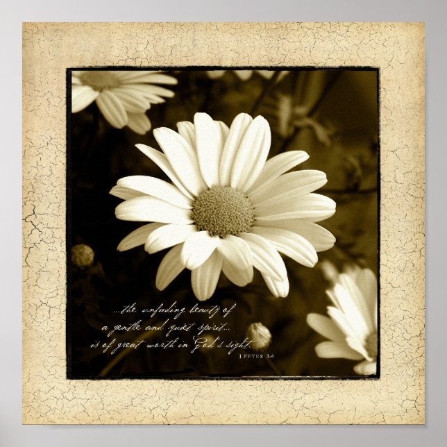 Póster 1 Pedro 3:4 (Frente)