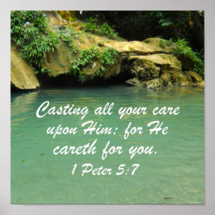 Póster 1 Peter 5:7