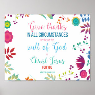 Póster 1 poster del 5:18 de Thessalonians