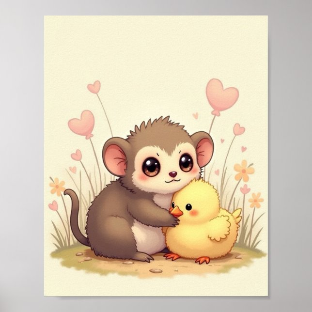 Póster #1 sala para niños (Frente)