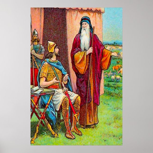 Póster 1 Samuel 15:10-35 Saúl es rechazado como rey (Frente)