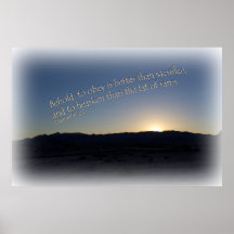 1 Samuel 15:22 Frontera blanca de puesta de sol