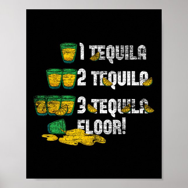 Póster 1 Tequila 2 Tequila 3 Tequila planta (Frente)