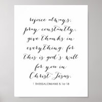 1 Thessalonians 5:16-18