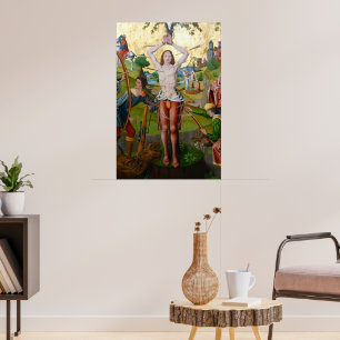 Póster 1er Martirio de San Sebastián (M 013)
