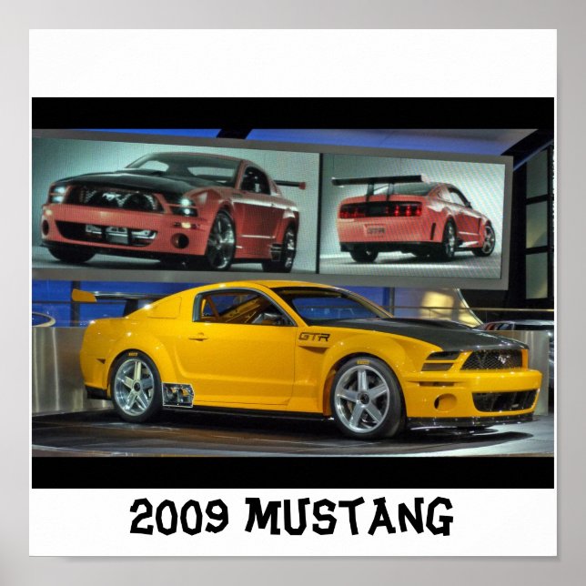 Póster 2005-Mustang-GT-R-Concept-hr-012, 2009 mustang (Frente)