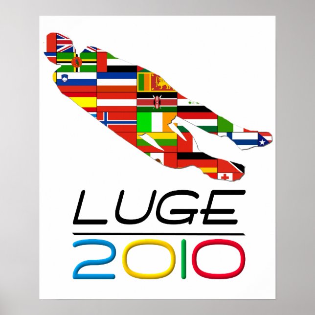 Póster 2010: Luge (Frente)