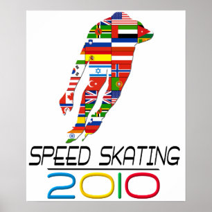 Póster 2010: Patinaje de velocidad