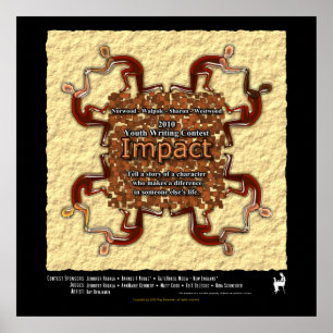 Póster 2010 Youth Writing Contest - Impact