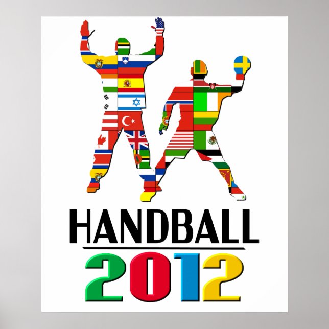 Póster 2012: Balonmano (Frente)