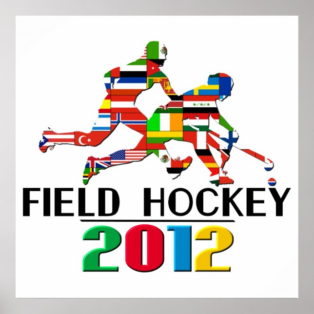 Póster 2012: Hockey sobre hierba (Frente)