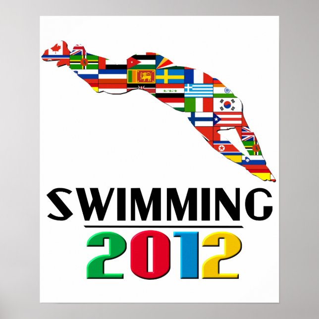 Póster 2012: Swimming (Frente)
