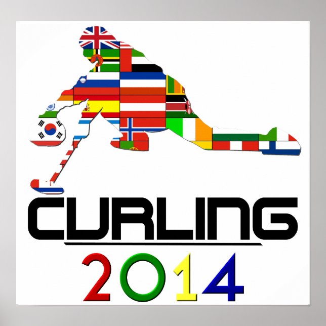 Póster 2014: Curling (Frente)