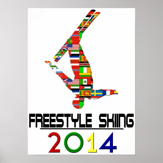 Póster 2014: Esquí libre (Frente)