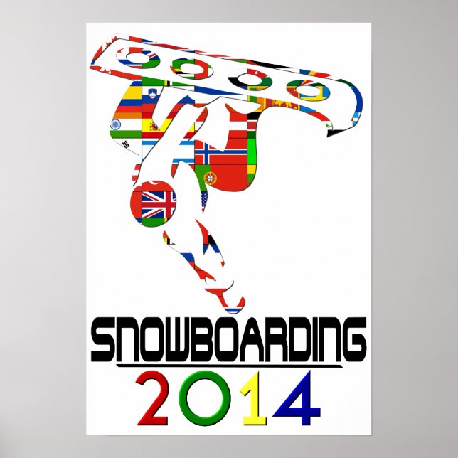 Póster 2014: Snowboard (Frente)