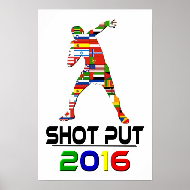 Póster 2016:Shot Put (Frente)