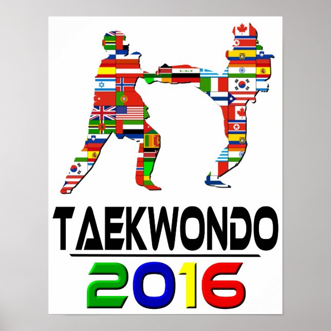 Póster 2016:Taekwondo (Frente)