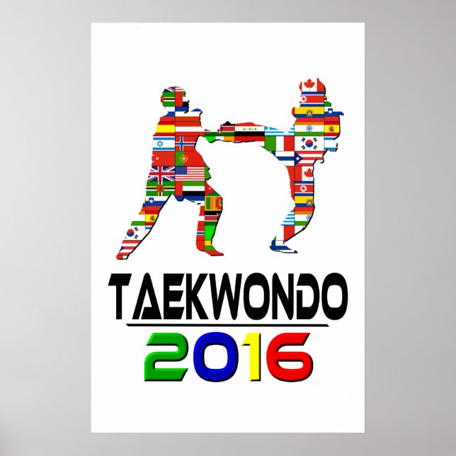 Póster 2016:Taekwondo (Frente)