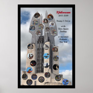 Póster 2019 Belleza y Dot.ca 13x19 Poster en Time Square