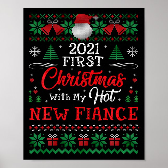 Póster 2021 First Christmas With My Hot New Fiance Xmas H (Frente)