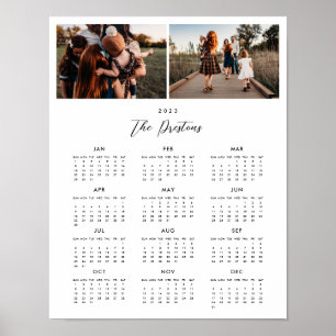 Póster 2023 Photo Calendar Poster Print