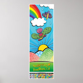 Póster 2023 Poster - Amando la lluvia - Buellton.Art