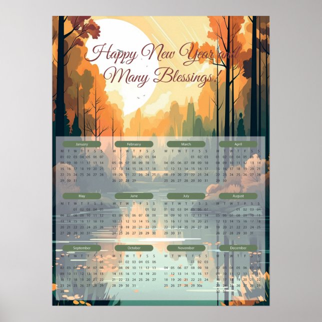 Póster 2024 Lago Pacífico (Frente)