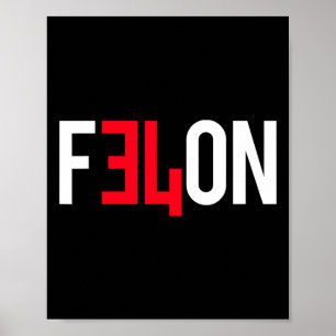 Póster 2024 Sentenciado Felon &# Más Razones Para Votar 