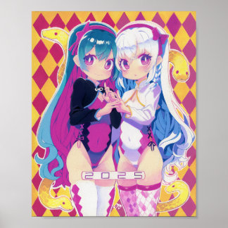 Póster 2025 新年カード ポスター(Enhanced)