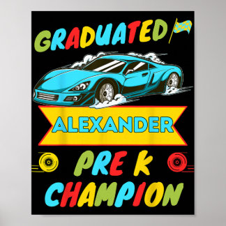 Póster 2026 Auto Alexander Personalizado Último Día De Pr