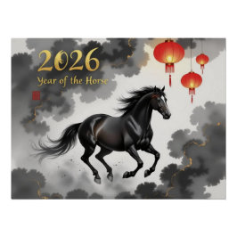 Póster 2026 Chines Year Of The Horse
