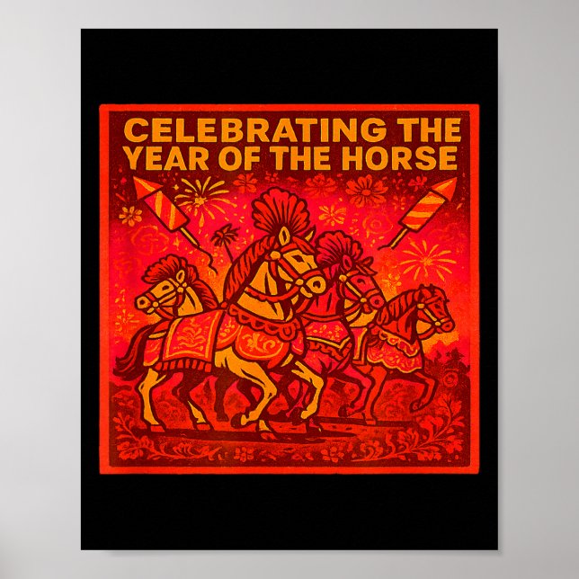 Póster 2026 Chinese New Year - Celebrating The Year Of Th (Frente)