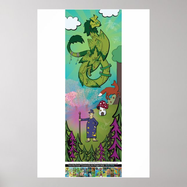 Póster 2026 - Dragones en el Bosque  (Frente)