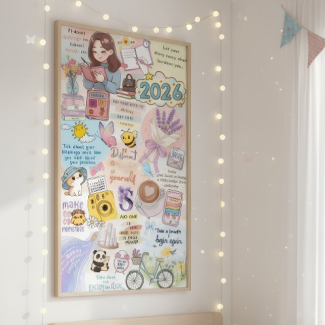 Póster 2026 Vision Board Collage (Subido por el creador)