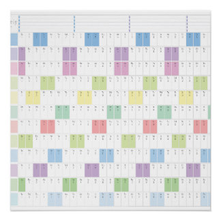 Póster 2026 Yearly Planner Printable | Pastel Wall Calend