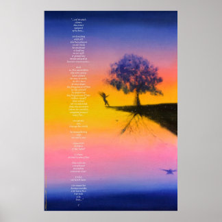 Póster 2055. ¿Aprender a tierra? Poster/impresión