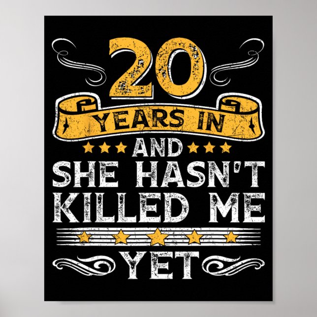 Póster 20 años después y ella tiene 39 años (Frente)