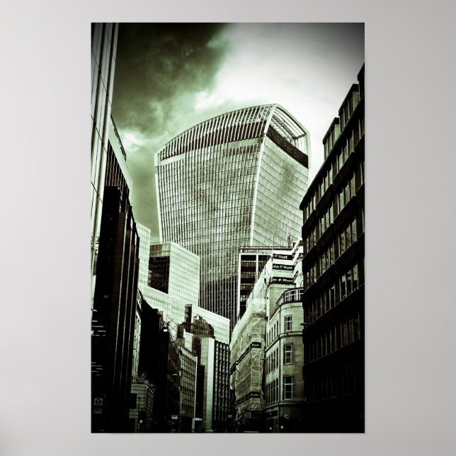 Póster 20 Fenchurch Street Walkie Talkie Building Londres (Frente)