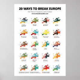 Póster 20 maneras de romper a Europa