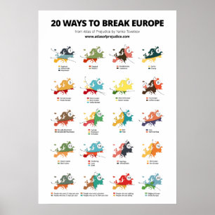 Póster 20 maneras de romper a Europa