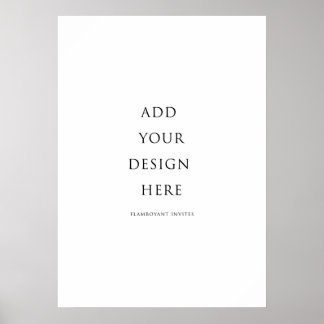 Póster 20"x28" (51x71 cm) Señalización/ Poster