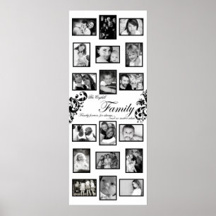 Póster 20"x50" 18 Ranura Personalizada Collage Montag