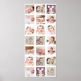 Póster 21 Personalizado de Collage de fotos personalizado