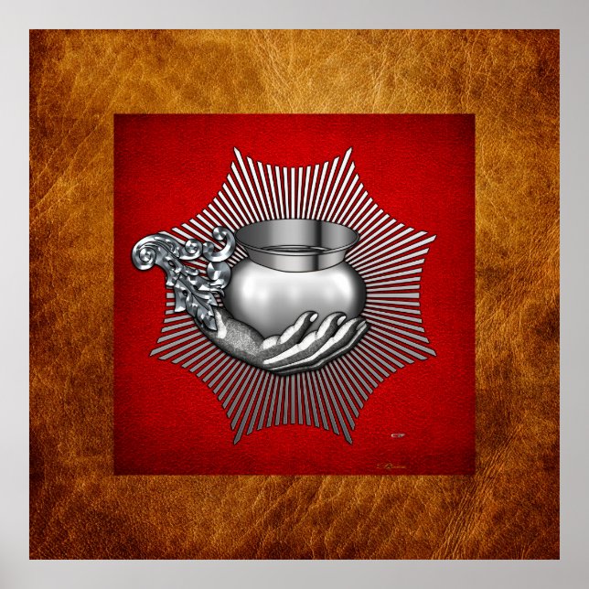 Póster 23° grado: Caballero de valor (Frente)