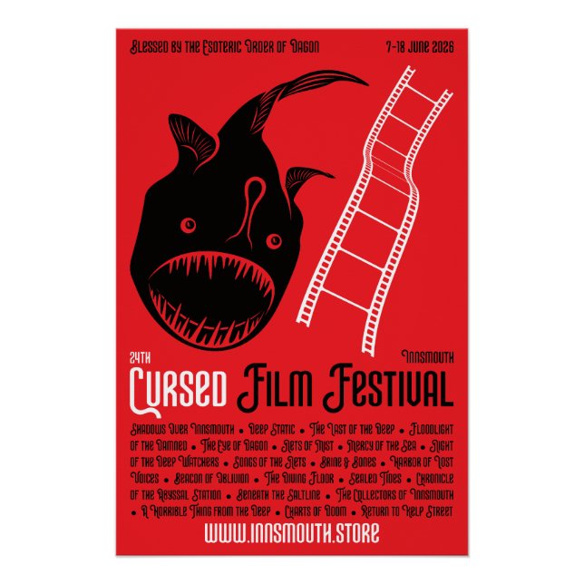Póster 24º Festival de Cine Maldito — Innsmouth (Anverso)